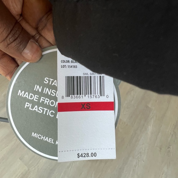 NWT MK Michael Kors 3/4 coat XS - Picture 8 of 8